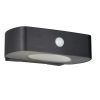 Trio TR23336202 LED solární venkovní nástěnné svítidlo BILBAO  | 6W integrovaný LED zdroj | 700lm | 4000K