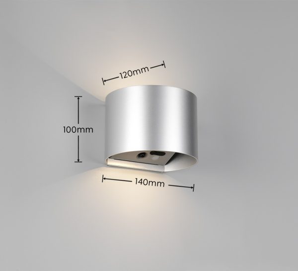 Trio TR24161687 LED nástěnné svítidlo GENIE | 1W integrovaný LED zdroj