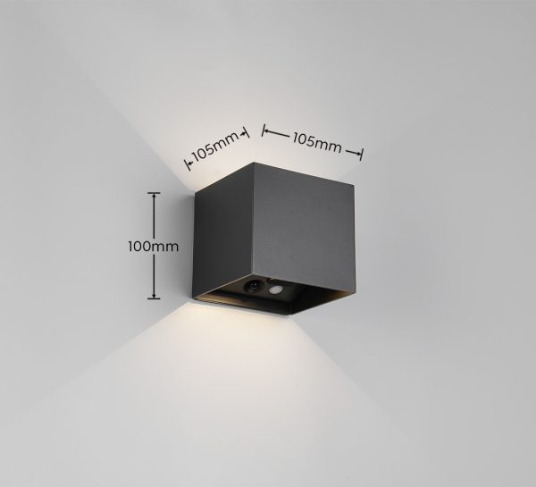 Trio TR24169632 LED nástěnné svítidlo GENIE | 1W integrovaný LED zdroj
