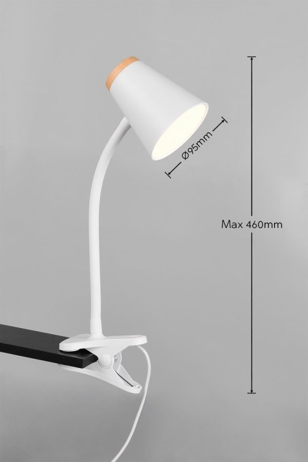Trio TR25831101 LED stojací lampa PONGO | 4,5W integrovaný LED zdroj