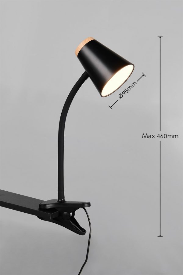 Trio TR25831102 LED stolní lampička PONGO | 4,5W integrovaný LED zdroj