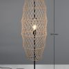 Trio TR41681036 stojací lampa HIVE E27