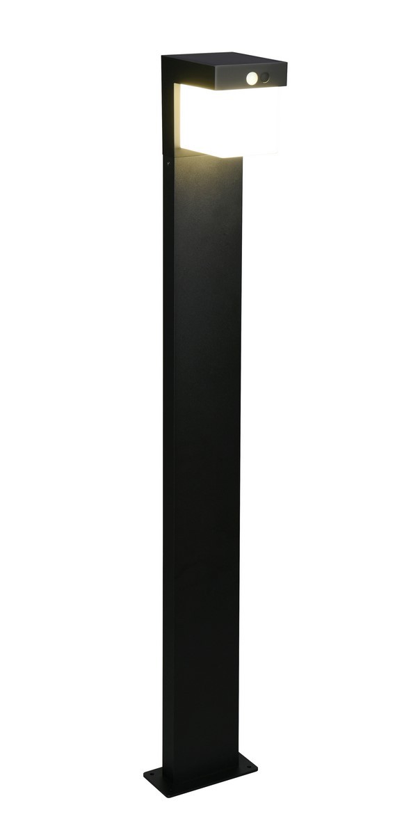 Trio TR43286132 LED solární venkovní sloupek COLOMBO  | 5,5W integrovaný LED zdroj | 650lm | 4000K