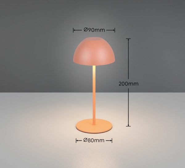 Trio TR55601140 LED stolní lampička ORTIZ | 2W integrovaný LED zdroj