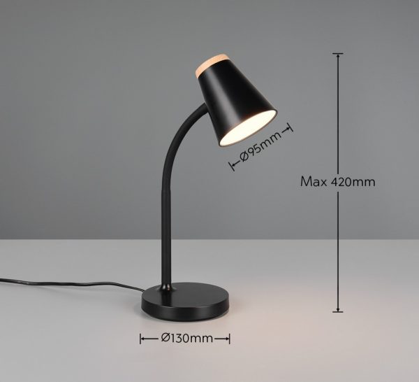 Trio TR55831102 LED stolní lampička PONGO | 4,5W integrovaný LED zdroj
