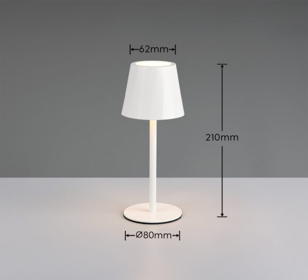 Trio TR55961131 LED stolní lampička DIAZ | 1,6W integrovaný LED zdroj