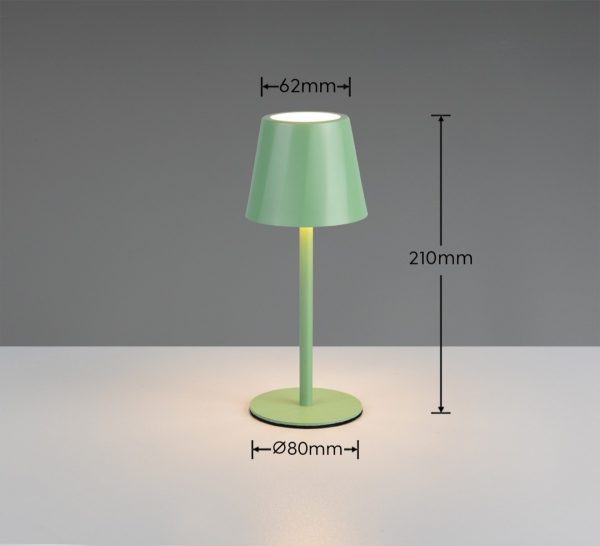 Trio TR55961149 LED stolní lampička DIAZ | 1,6W integrovaný LED zdroj