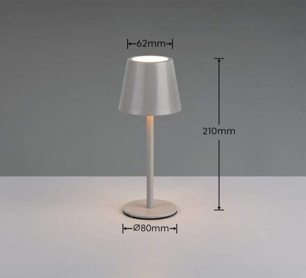 Trio TR55961177 LED stolní lampička DIAZ | 1,6W integrovaný LED zdroj