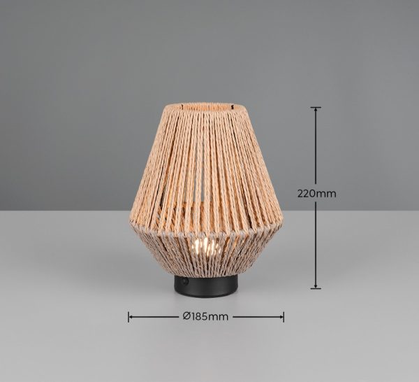 Trio TR55991126 LED stolní lampička LIRA | 1,5W integrovaný LED zdroj