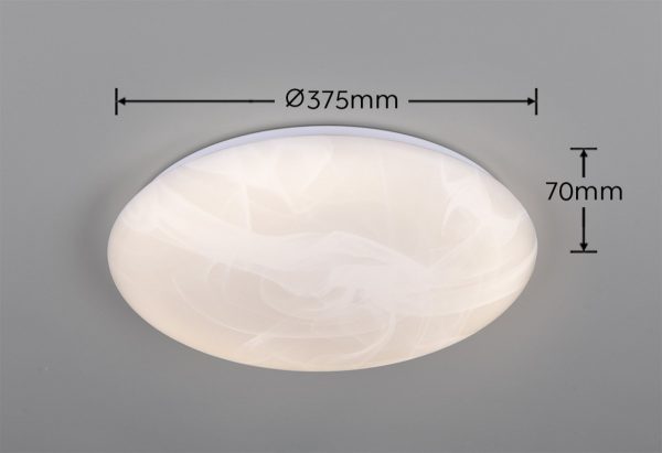 Trio TR64631901 LED přisazené stropní svítidlo UMBRIA | 23W integrovaný LED zdroj