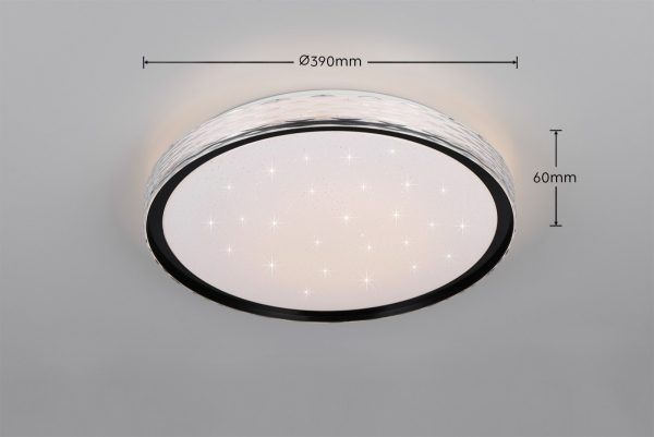 Trio TR64811102 LED přisazené stropní svítidlo VARDA | 24W integrovaný LED zdroj