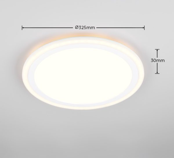 Trio TR64882101 LED přisazené stropní svítidlo CORA | 11W integrovaný LED zdroj