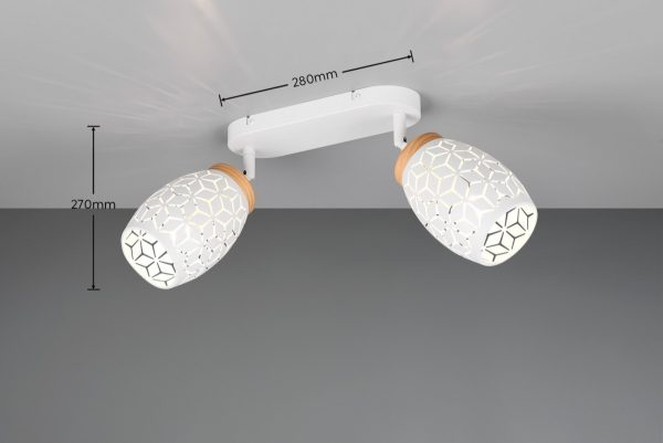 Trio TR81572031 bodové stropní svítidlo BIDAR E14