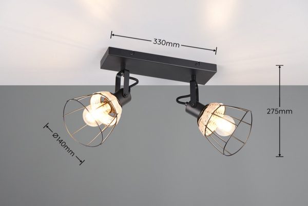 Trio TR86232032 bodové stropní svítidlo JEROME E27