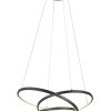 Trio T349110132 LED závěsné stropní svítidlo DARVIN  | 34W integrovaný LED zdroj | 4500lm | 2300+3000+4000K