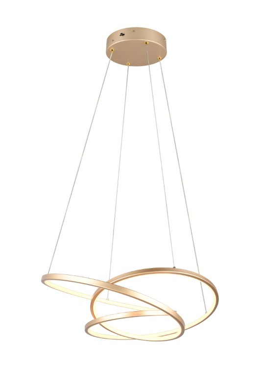 Trio T349110179 LED závěsné stropní svítidlo DARVIN  | 34W integrovaný LED zdroj | 4500lm | 2300+3000+4000K