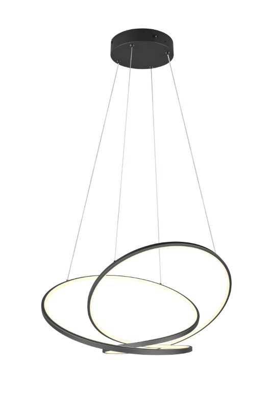 Trio T349119132 LED závěsné stropní svítidlo DARVIN  | 52W integrovaný LED zdroj | 6700lm | 2300+3000+4000K