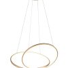Trio T349119179 LED závěsné stropní svítidlo DARVIN  | 52W integrovaný LED zdroj | 6700lm | 2300+3000+4000K