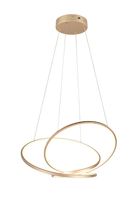Trio T349119179 LED závěsné stropní svítidlo DARVIN  | 52W integrovaný LED zdroj | 6700lm | 2300+3000+4000K