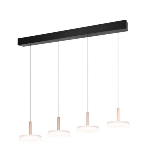 Trio T354910465 LED závěsné stropní svítidlo CELESTE  | 4x7,5W integrovaný LED zdroj | 4x750lm | 3000K