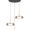 Trio T354930332 LED závěsné stropní svítidlo CELESTE  | 3x7,5W integrovaný LED zdroj | 3x750lm | 3000K