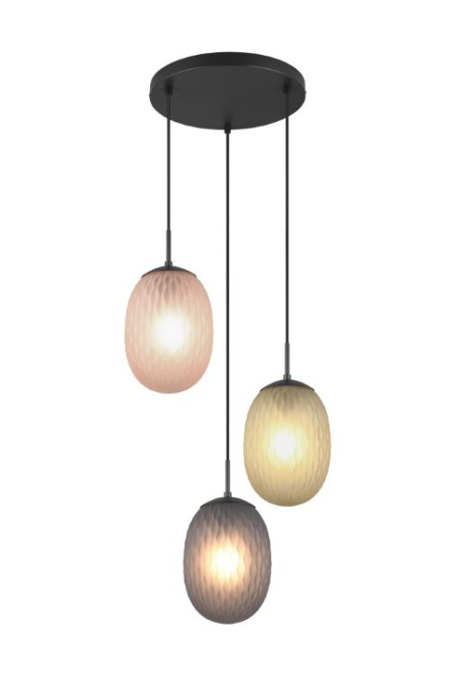 Trio T364230317 závěsné stropní svítidlo FACETTE  E27