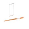 Trio T375390531 LED závěsné stropní svítidlo TRAJAN | 45W integrovaný LED zdroj | 5300lm | 2700-5000K