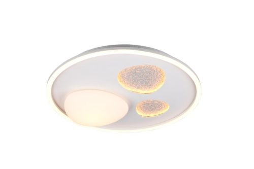 Trio T643110131 LED přisazené stropní svítidlo PEBBLE  | 36W integrovaný LED zdroj | 4500lm | 2700-6500K