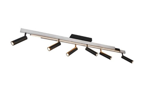 Trio T648310705 LED přisazené stropní svítidlo ZENO  | 18+6x5,5W integrovaný LED zdroj | 2200lm | 2700-6500K