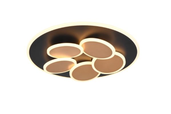 Trio T653210680 LED přisazené stropní svítidlo MANDALA  | 35W integrovaný LED zdroj | 4200lm | 2700-6500K