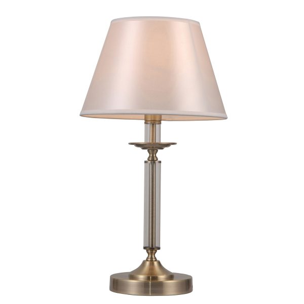 Italux TB-28366-1 stolní lampička Solana 1x40W | E14 | IP20 - barva starožitný bronz
