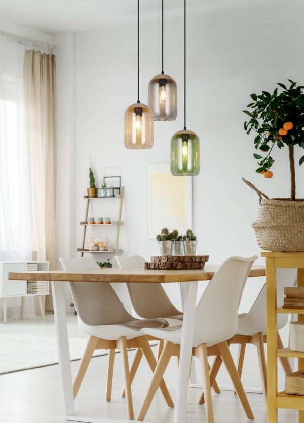 Trio T364630317 závěsné stropní svítidlo CORK  E27