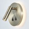 Italux SP.7349-02B-ANT-B LED nástěnné svítidlo Nelly 1x9W | 750lm | 3000K | IP20 - antický bronz, teplá bílá