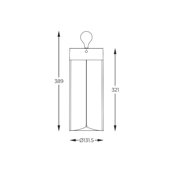 Zuma Line 003064-028067 LED stolní lampička ESTERNO  integrovaný LED zdroj