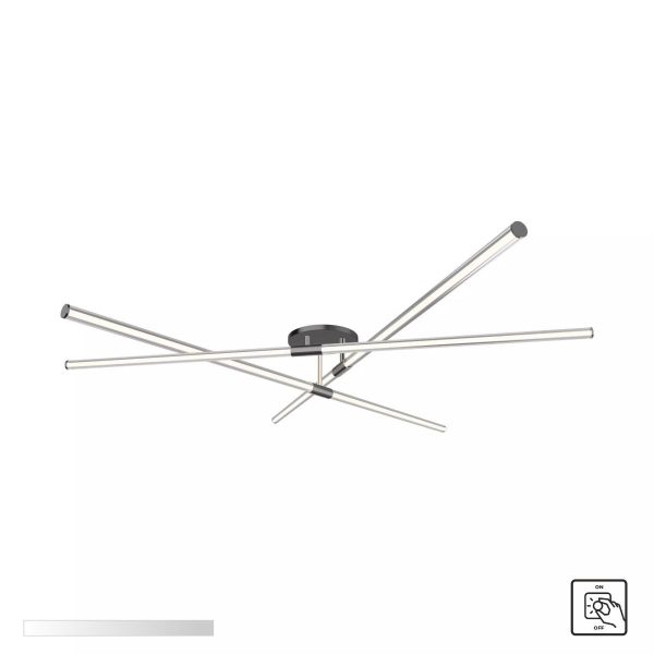 Zuma Line 003064-028070 LED přisazené stropní svítidlo LAUTARO  integrovaný LED zdroj
