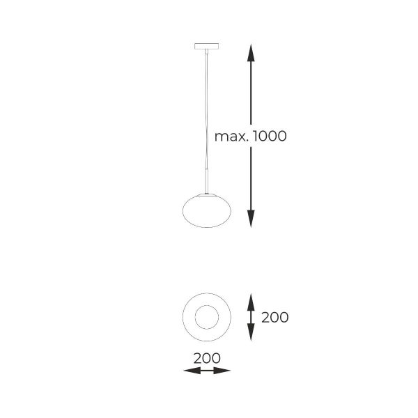 Zuma Line Z133867-027988 závěsné stropní svítidlo OMI  G9