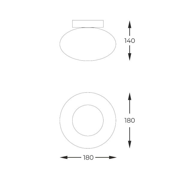 Zuma Line Z133867-027999 přisazené stropní svítidlo OMI  G9