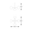 Zuma Line Z133867-027994 přisazené stropní svítidlo OMI  G9