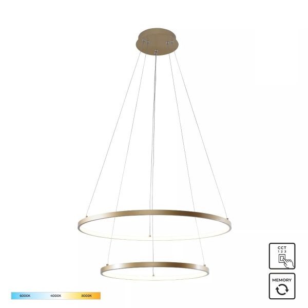Zuma Line 003064-026646 LED závěsné stropní svítidlo BRENO  integrovaný LED zdroj