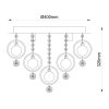 Zuma Line 003064-016650 přisazené stropní svítidlo GRESSA  G9