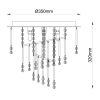 Zuma Line 003064-016648 přisazené stropní svítidlo TERRE  G9