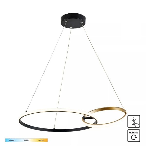 Zuma Line 003064-026632 LED závěsné stropní svítidlo RANDO  integrovaný LED zdroj