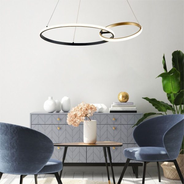 Zuma Line 003064-026632 LED závěsné stropní svítidlo RANDO  integrovaný LED zdroj