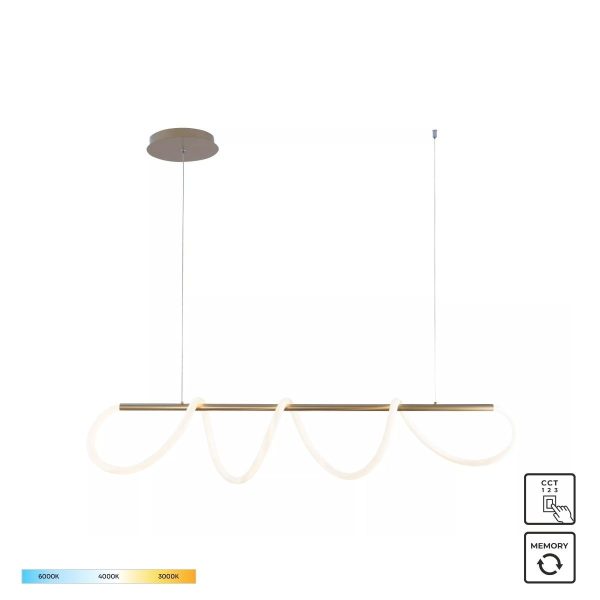 Zuma Line 003064-026625 LED závěsné stropní svítidlo BALBO  integrovaný LED zdroj