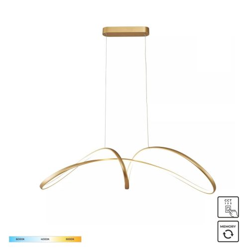 Zuma Line 003064-026621 LED závěsné stropní svítidlo FERMI  integrovaný LED zdroj