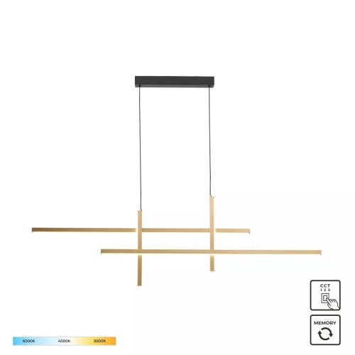 Zuma Line 003064-026640 LED závěsné stropní svítidlo EDGE  integrovaný LED zdroj