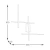 Zuma Line 003064-026642 LED nástěnné svítidlo EDGE  integrovaný LED zdroj
