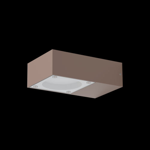 Ideal lux I318196 venkovní nástěnné svítidlo SIRIO  GX53