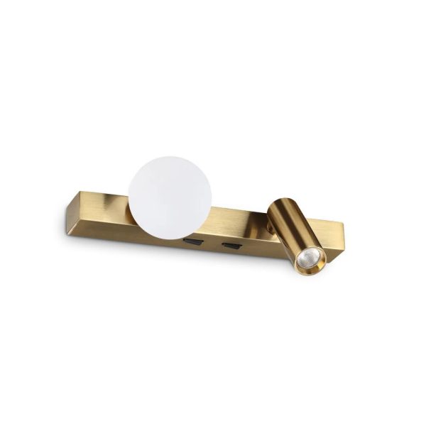 Ideal lux I336671 LED nástěnné svítidlo PING PONG | 6W integrovaný LED zdroj