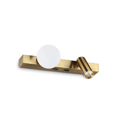 Ideal lux I336671 LED nástěnné svítidlo PING PONG | 6W integrovaný LED zdroj